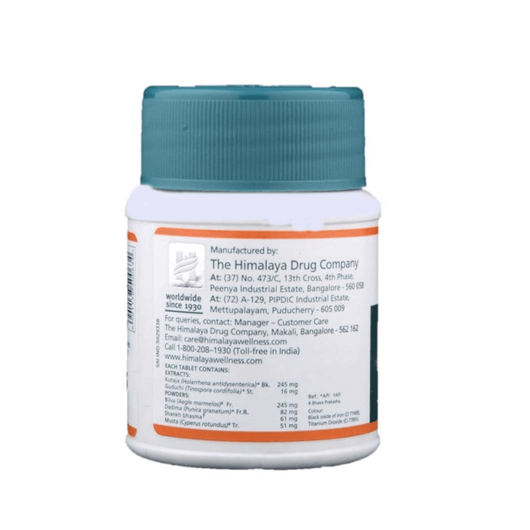 Himalaya Herbals Diarex Tablets 30 tabs image 3