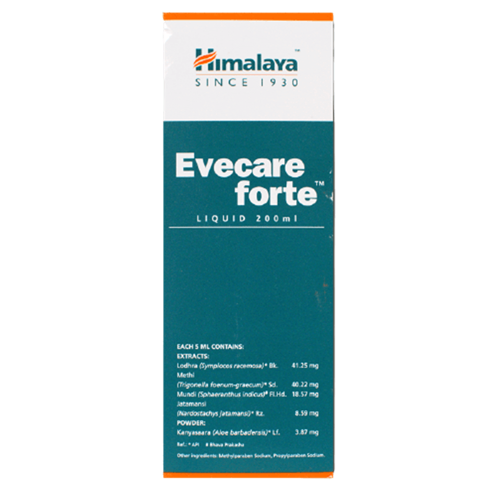 Himalaya Herbals Evecare Forte Liquid image 3