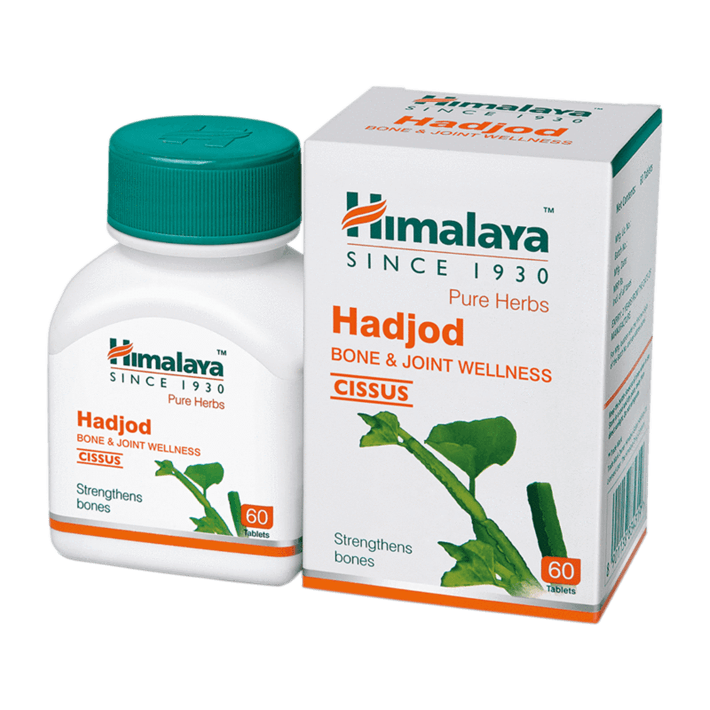 Himalaya Pure Herbs Hadjod Bone & Joint Wellness 60 tabs image 1