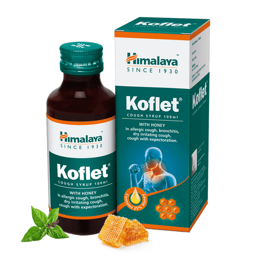 Himalaya Herbals - Koflet Cough Syrup 100ml image 1