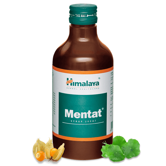 Himalaya Mentat Syrup – Ayurvedic Brain Tonic for Memory & Mental Alertness | 200ml image 1