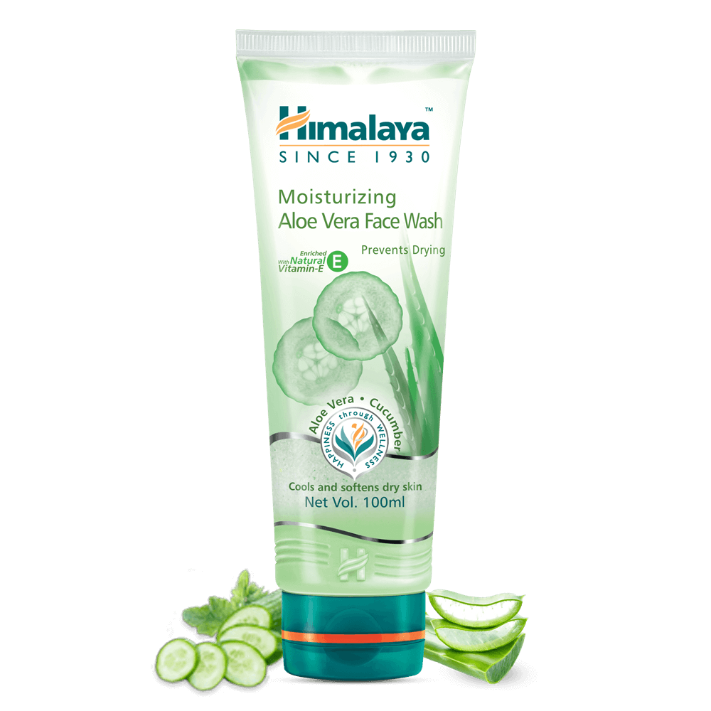 Himalaya Moisturizing Aloe Vera Face Wash image 4