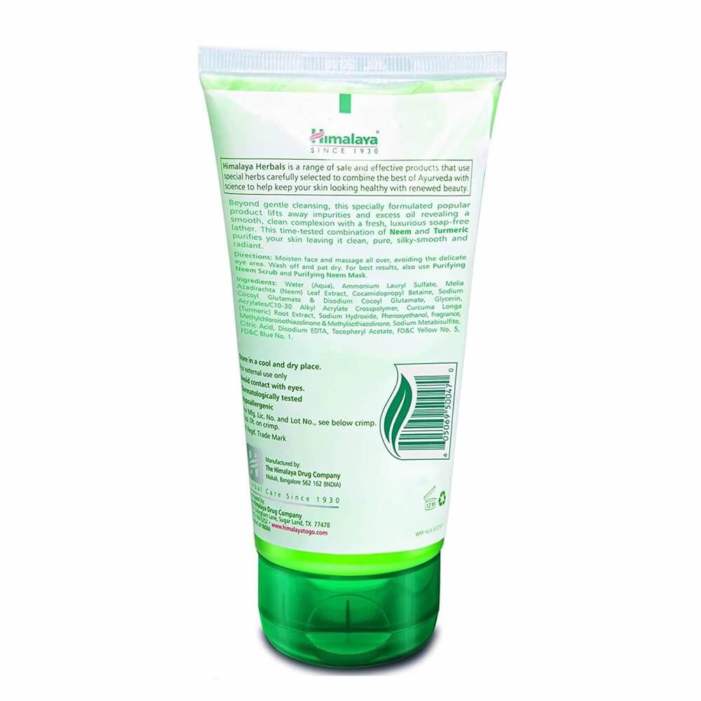Himalaya Purifying Neem Face Wash image 5