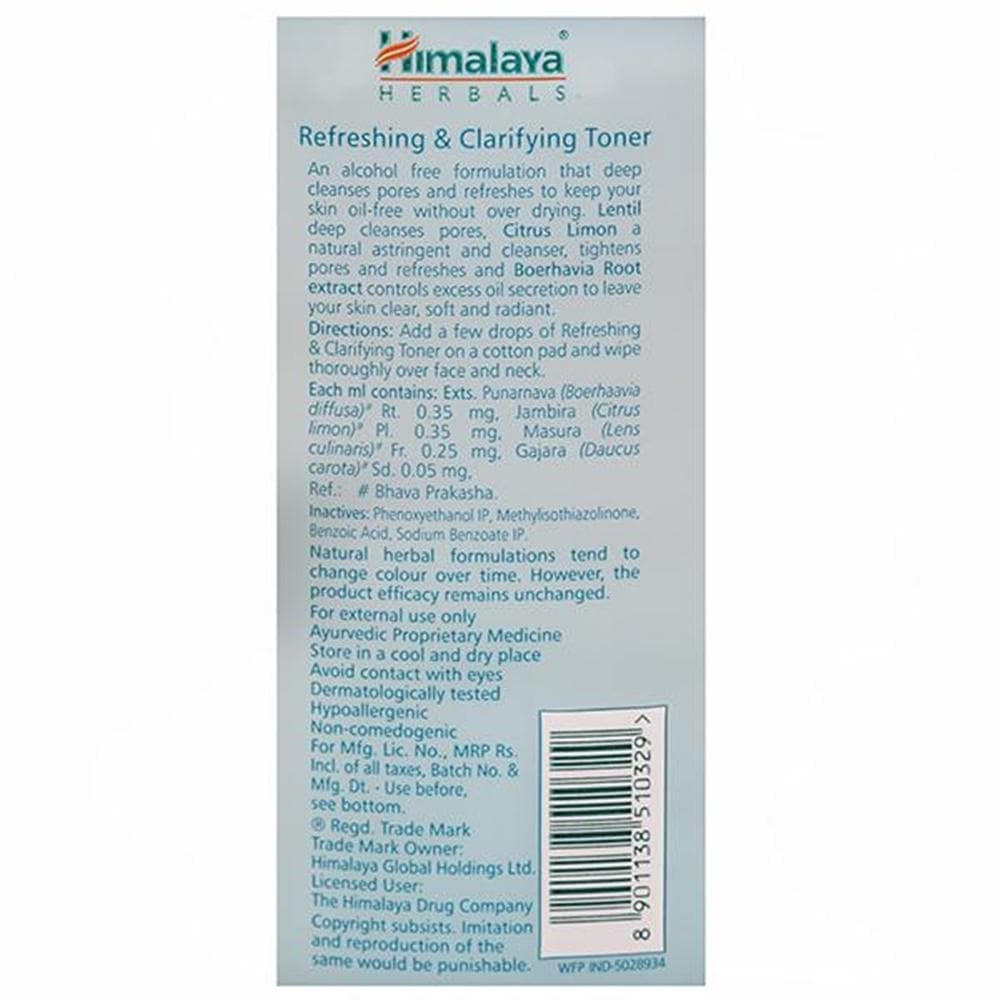 Himalaya Refreshing & Clarifying Toner image 3