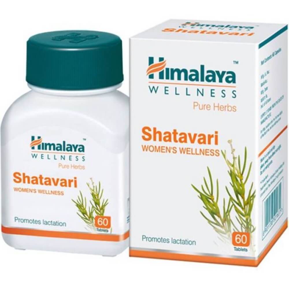 Himalaya Pure Herbs Shatavari Women's Wellness 60tabs image 1