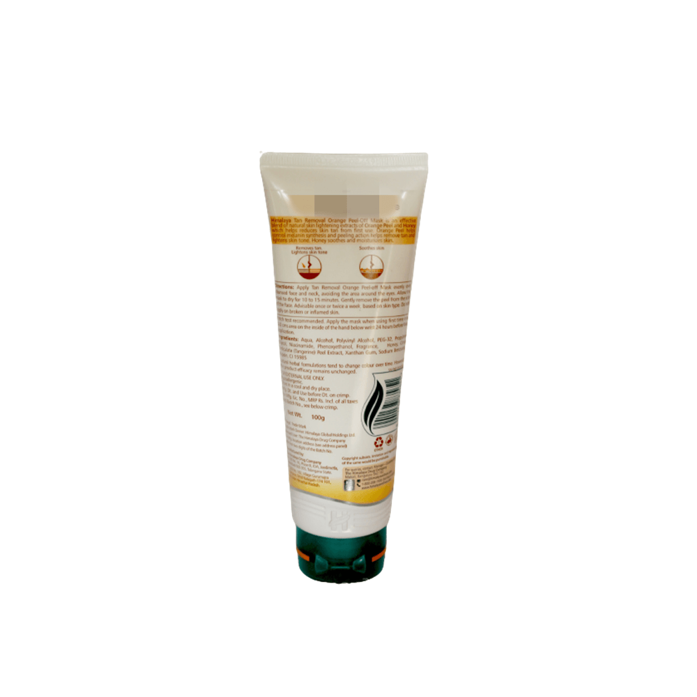 Himalaya Herbals Tan Removal Orange Peel-Off Mask image 5