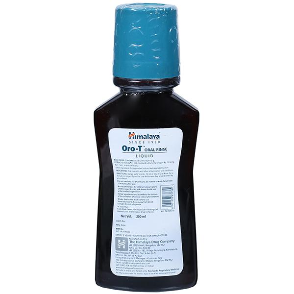 Himalaya Oro-T Oral Rinse Liquid / 200ML image 2