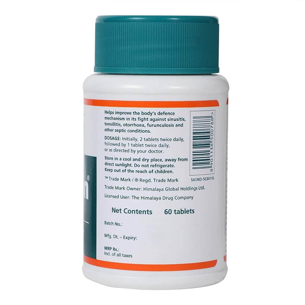 Himalaya Septilin Tablets - 60 Tablets image 3