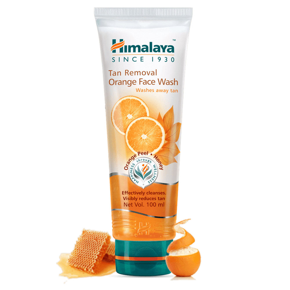 Himalaya Tan Removal Orange Face Wash image 1