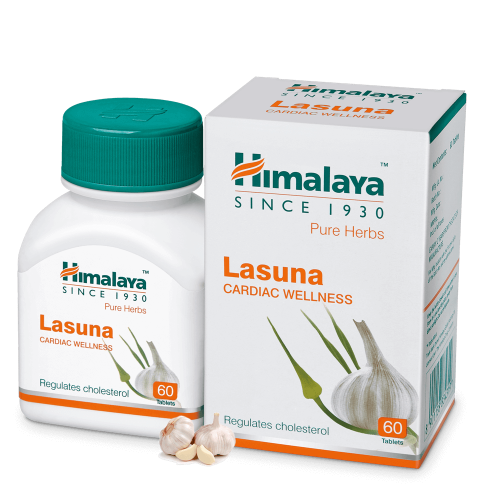 Himalaya Pure Herbs Lasuna Cardiac Wellness image 1