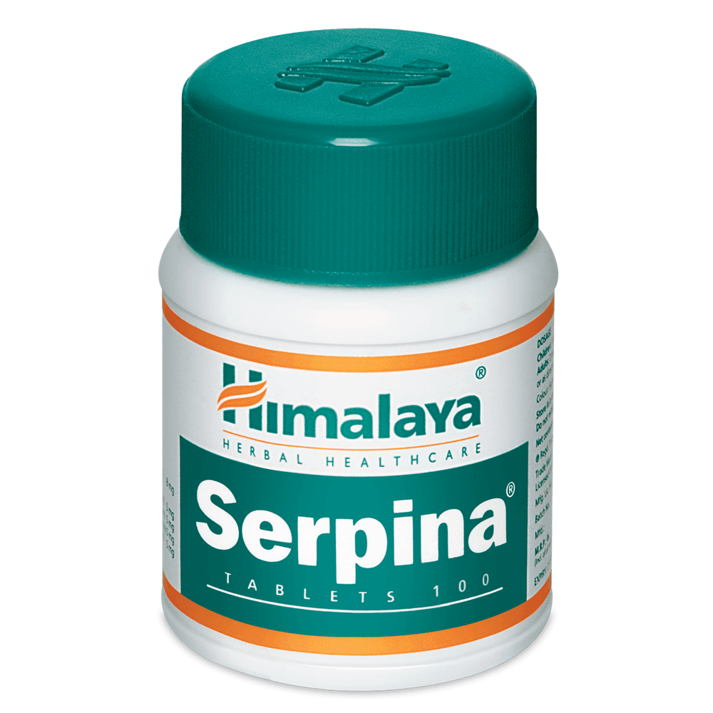 Himalaya Herbals Serpina – 100 Tablets image 1