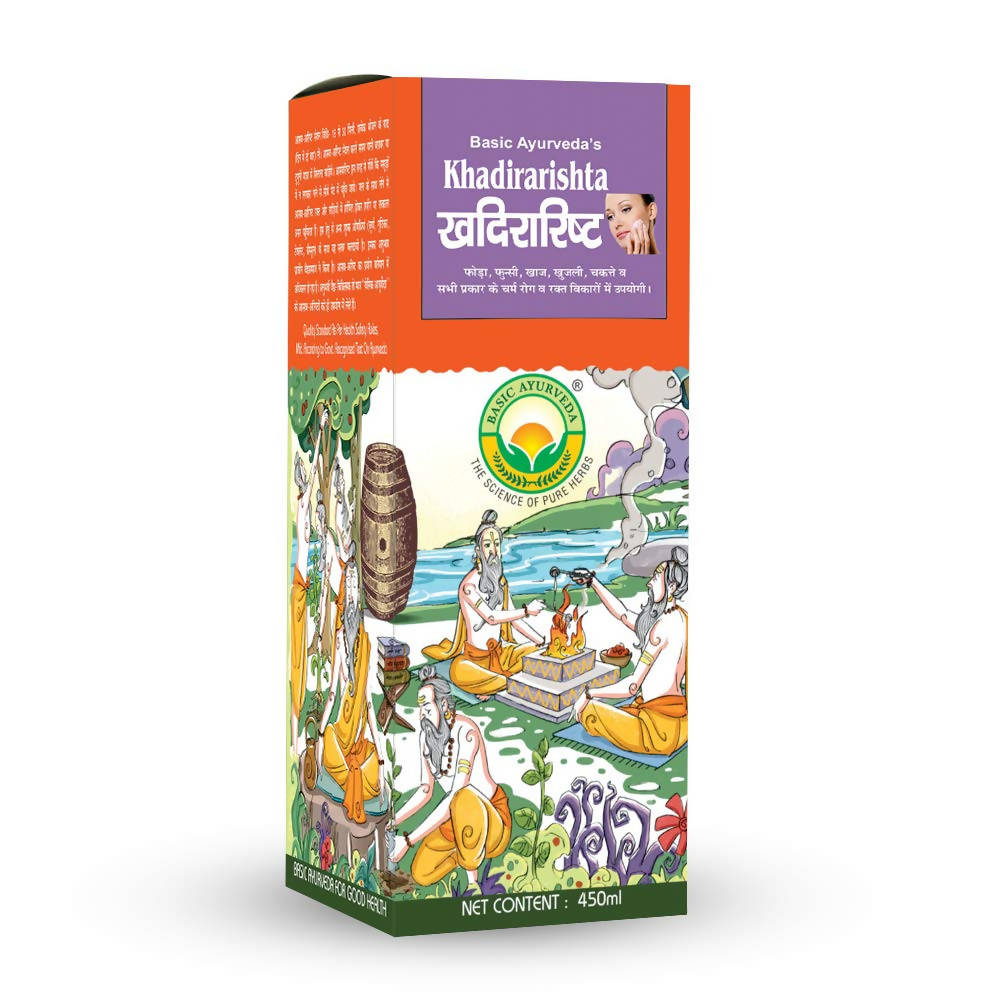 Basic Ayurveda Khadirarishta - 450 ml image 4