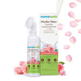 Mamaearth Micellar Water Foaming Makeup Remover For Cleaning Makeup - 150 ml image 1