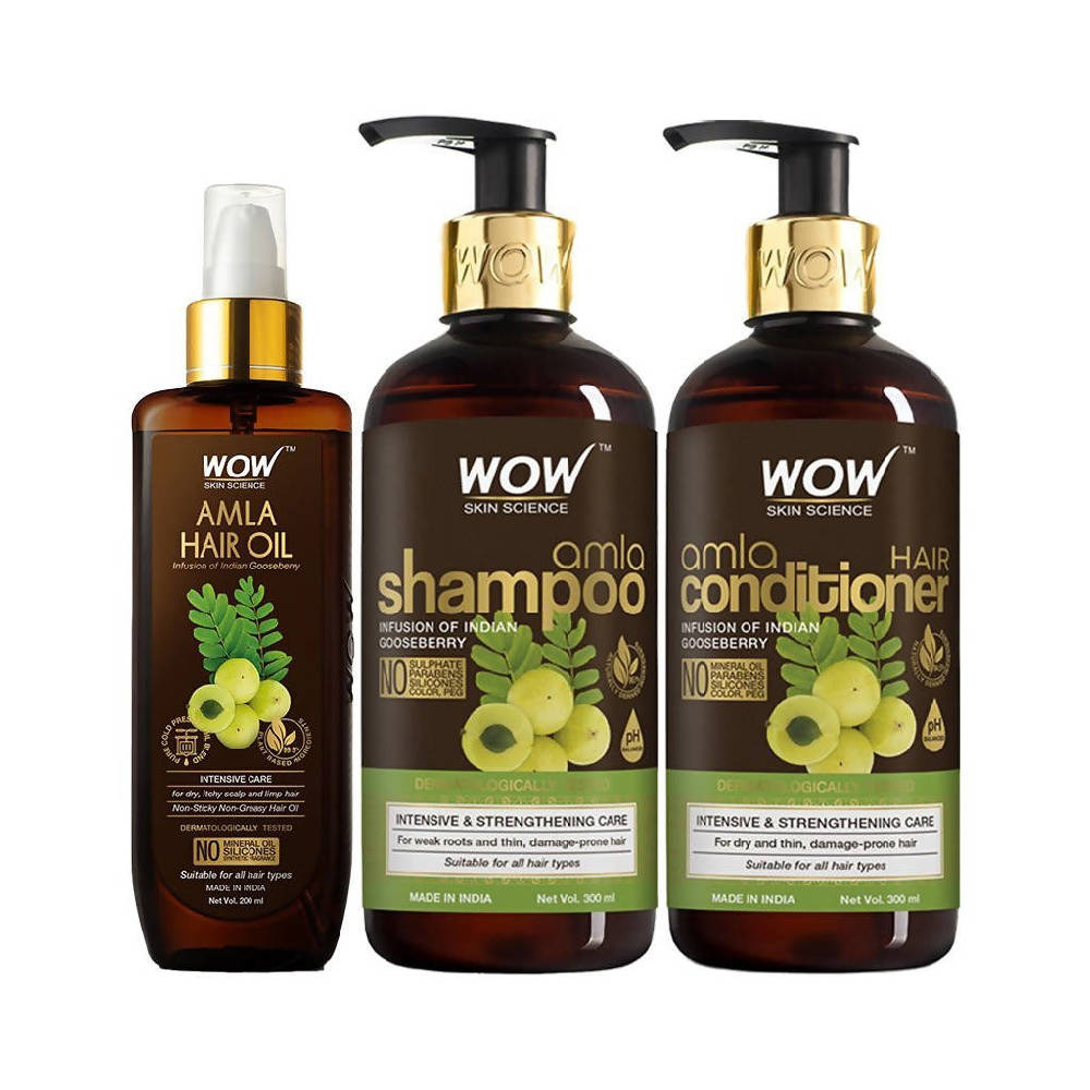 Wow Skin Science Amla Shampoo - 300 ml image 5