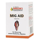 Bakson's Homeopathy Mig Aid Tablets image 1