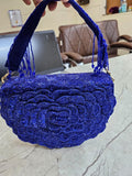 Designer Rose Flap Clutch image 3