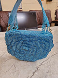 Designer Rose Flap Clutch image 6