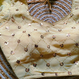 Beautiful Georgette Festive Wear Designer Blouse Collection image 4