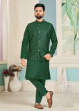 Heavy Banglori Silk Embroidery Sequence Work Kurta image 1