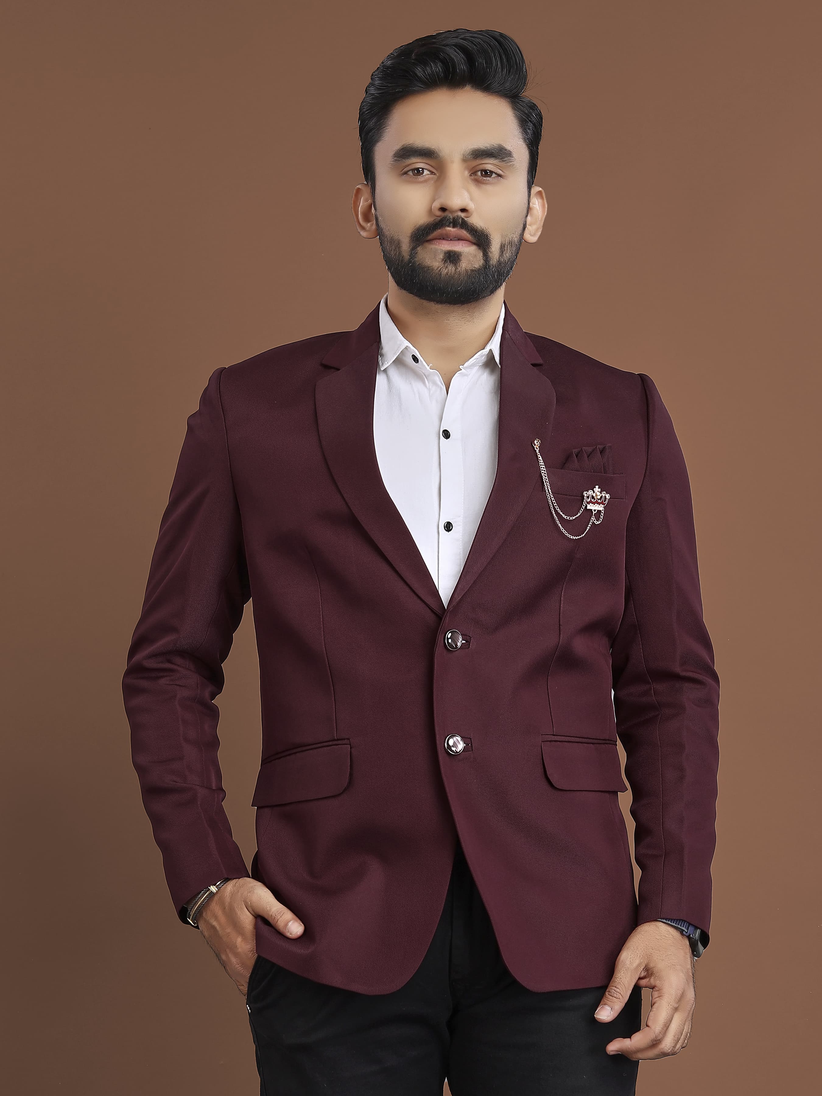 Men's Soft Imported polyester Blazzer image 2