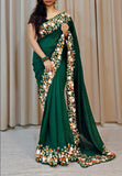 Vichitra Silk & Sequence Work Saree image 1