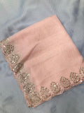 Taby Organza Silk Sequence Work Saree With Blouse image 6