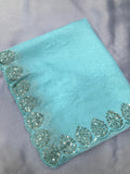 Taby Organza Silk Sequence Work Saree With Blouse image 9