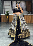 Soft Dola Silk Fully Printed Lehenga Choli & Dupatta image 3