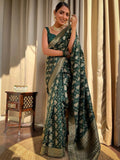 Women Banarasi Soft Silk Saree image 5