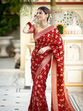 Women Banarasi Soft Silk Saree image 7