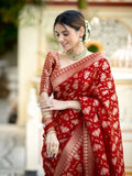 Women Banarasi Soft Silk Saree image 9
