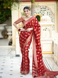 Women Banarasi Soft Silk Saree image 10