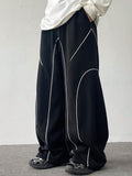 Contrast Curve Baggy Joggers image 1