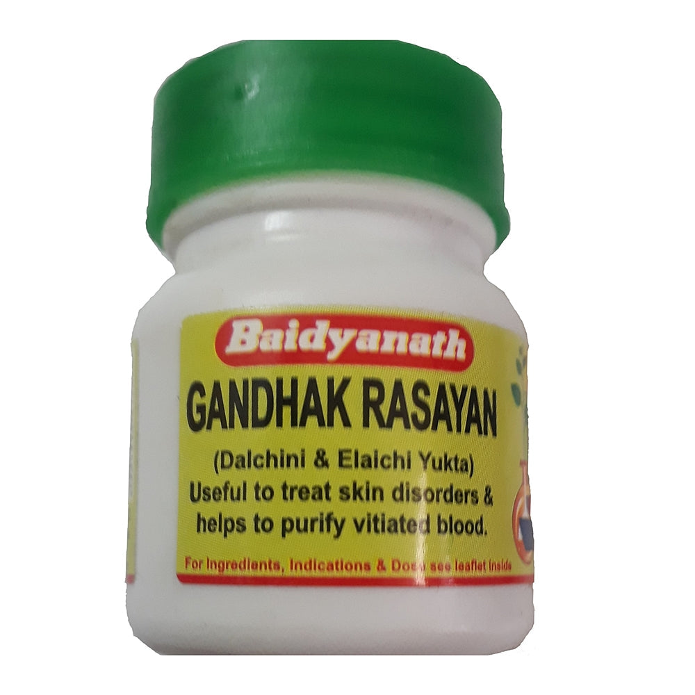 Baidyanath Gandhak Rasayan - 40 Tab image 2