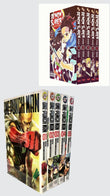 Action Hit Manga Bundle: Demon Slayer &amp; One-Punch Man (Vol. 1-5 Each) 💥 With Bonus Manga Wall Framed Poster! Paperback bookcover – AVRBOOKS