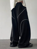 Contrast Curve Baggy Joggers image 2