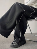Contrast Curve Baggy Joggers image 3