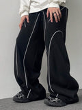 Contrast Curve Baggy Joggers image 4