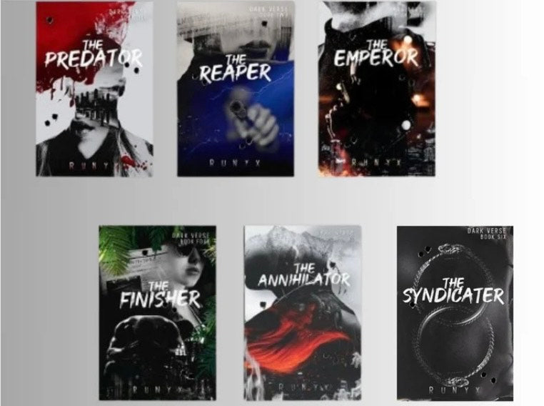 Book cover of Dark Verse Series: 6-Book Mafia Romance Collection by RuNyx