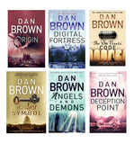 Book cover of Dan Brown 6-Book Thriller Collection Set | Angels & Demons, Da