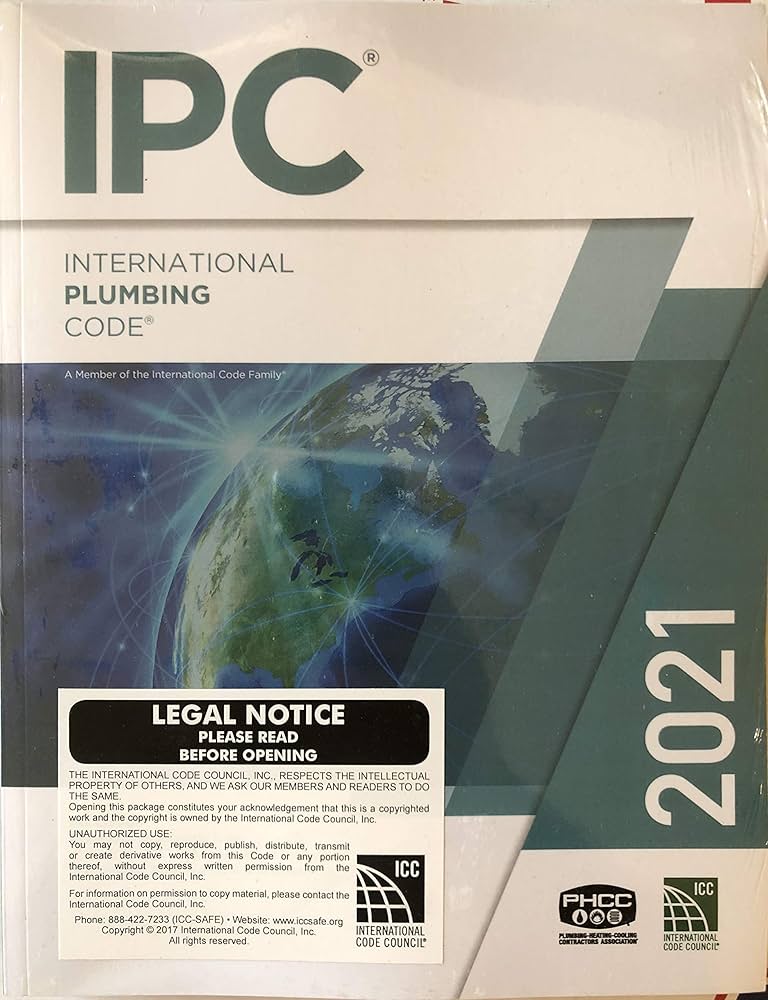 Book cover of 2021 International Plumbing Code (International Code Council