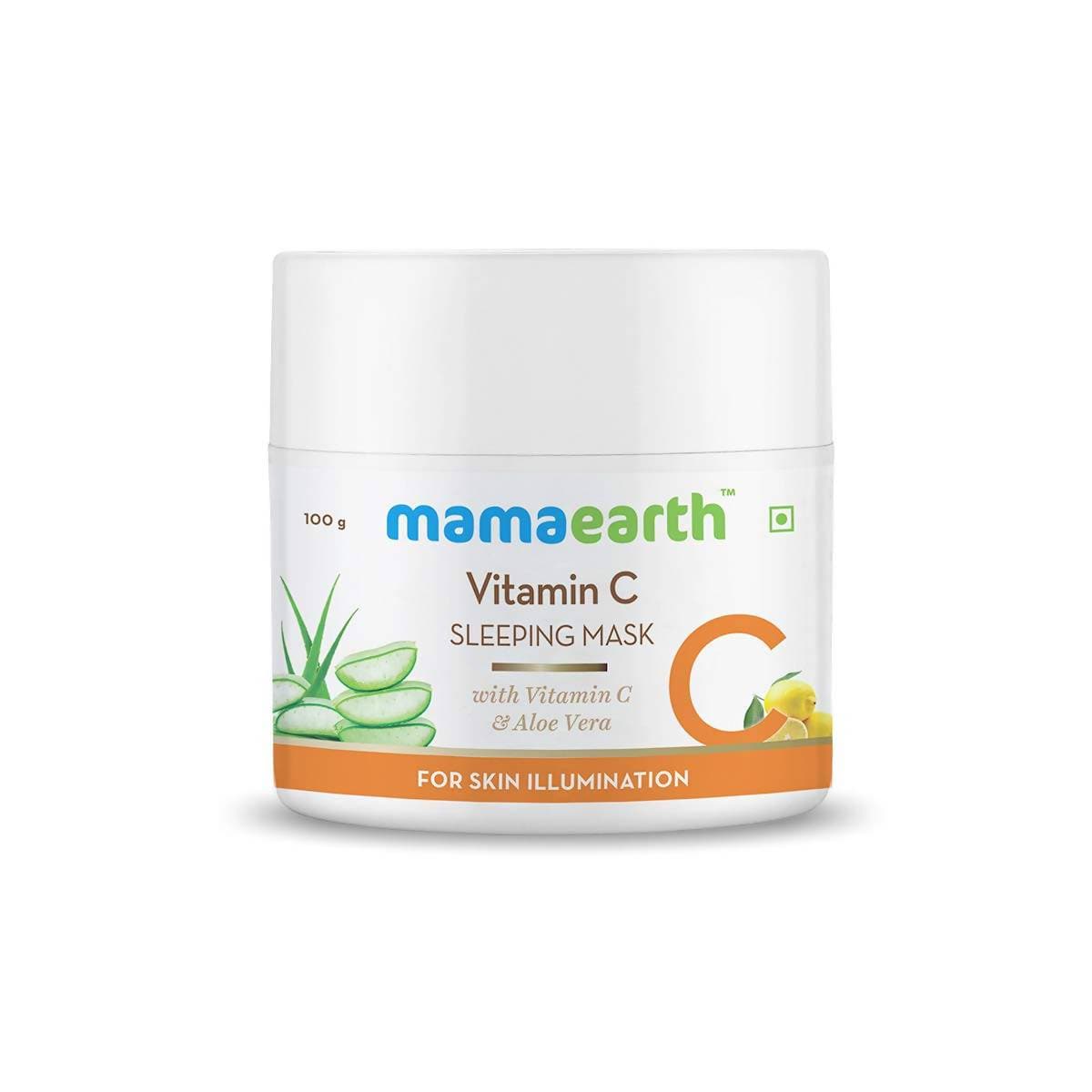 Mamaearth Vitamin C Sleeping Mask For Skin Illumination - 100 gms image 1