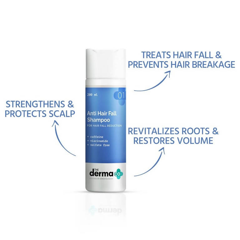 The Derma Co Anti-Hair Fall Shampoo for Hair Fall Reduction - 200 ml image 2
