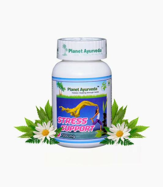 Planet Ayurveda Stress Support Capsules - 60 tabs image 1
