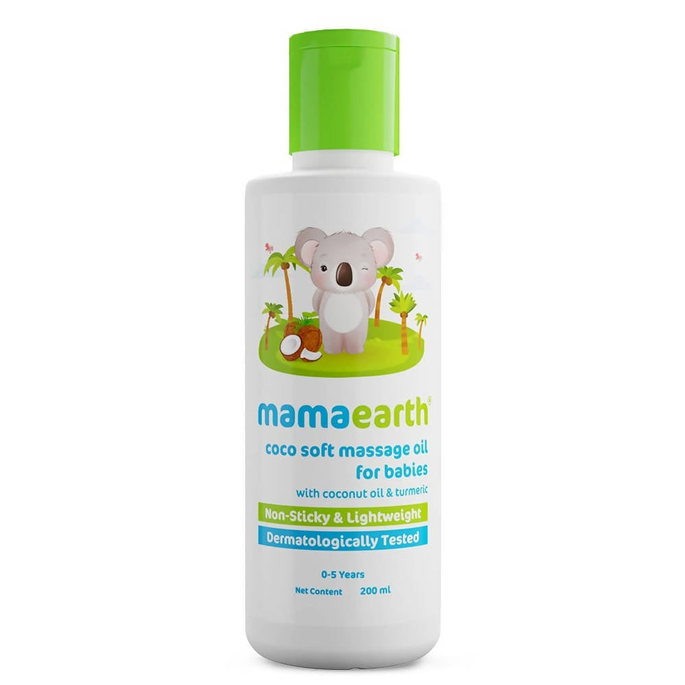 Mamaearth Coco Soft Massage Oil for Babies - 200 ml image 1