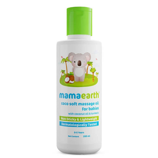 Mamaearth Coco Soft Massage Oil for Babies - 200 ml image 1