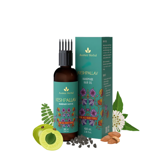 Avimee Herbal Keshpallav Hair OilRosemary & Bringraj Oil -100 ml image 1