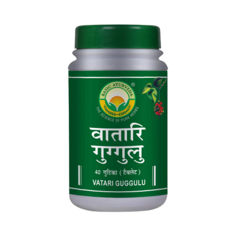 Basic Ayurveda Vatari Guggulu - 40 Tablets image 1