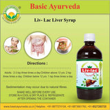 Basic Ayurveda Liv- Lac Liver Syrup - 450 ml image 3