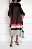 Soft Satin Silk Kaftan, Long Women's Caftan image 2